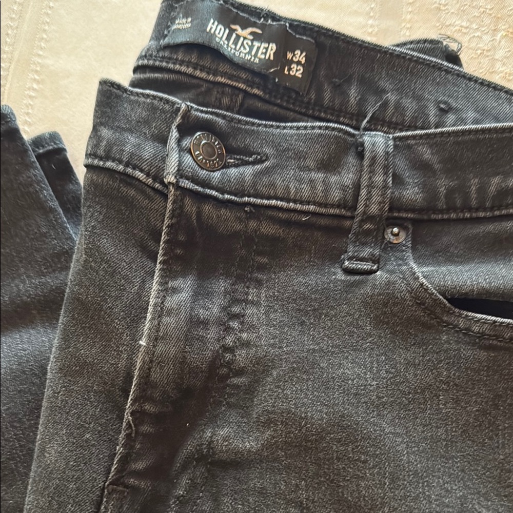 Hollister Black Denim Jeans